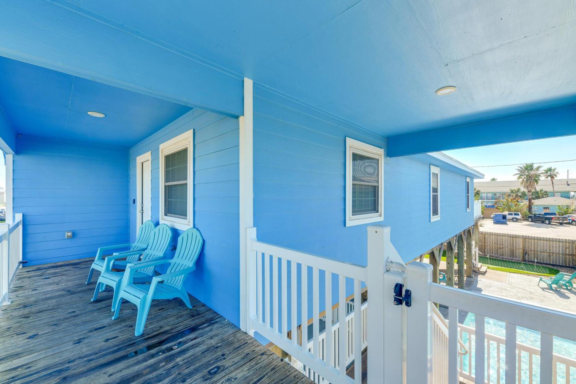Trendy Port Aransas Home With Private Pool And Deck! Екстер'єр фото